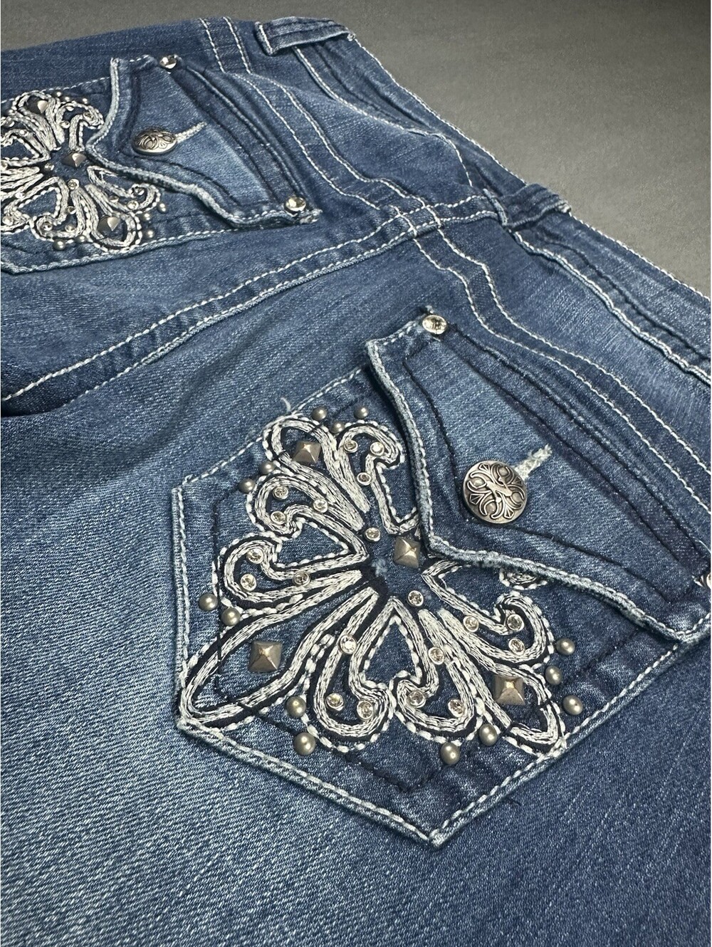 Zipper Brand Women's Jeans Blue Denim STYLE: ZI-LP7087 Bootcut Size 11